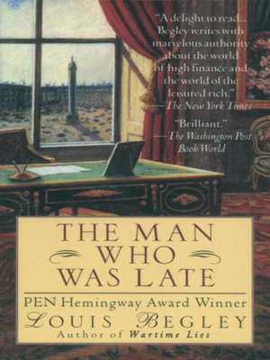 cover image of The Man Who Was Late
